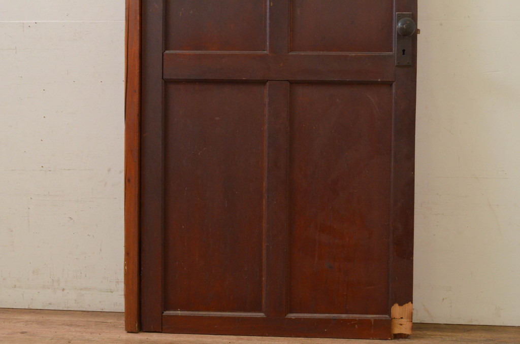 アンティーク建具　大正ロマンな空間づくりにオススメのドア1枚(木製扉)(R-071627)