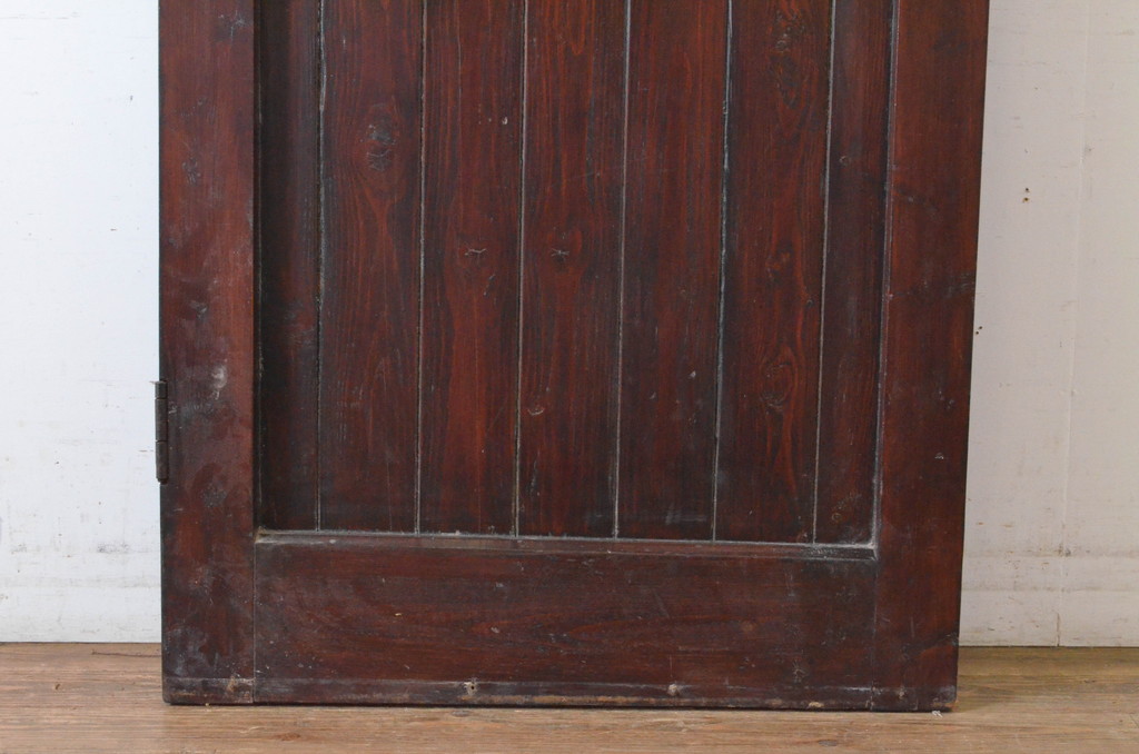 イギリスアンティーク　重厚な雰囲気と可愛らしさを兼ね備えたステンドグラスドア1枚(扉、建具、英国)(R-064945)