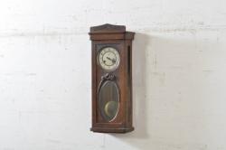 和製アンティーク　精工舎(SEIKOSHA、セイコー)　TRADE(S)MARK　大正ロマン溢れる佇まいが魅力の掛け時計(柱時計、古時計、振り子時計)(R-072433)