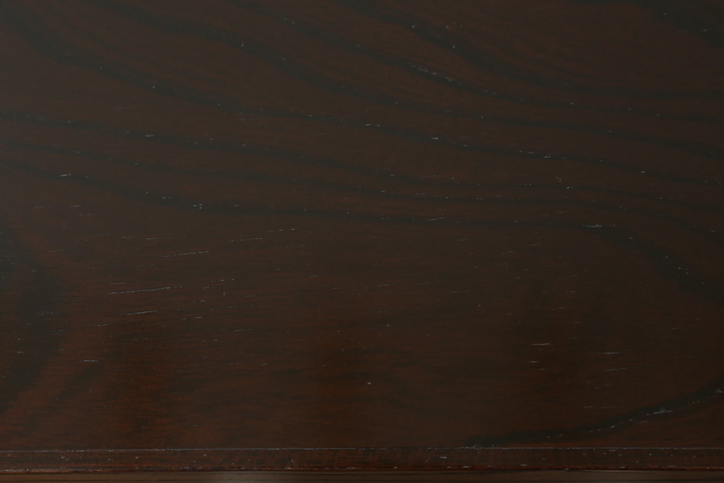 和製ビンテージ　岩谷堂箪笥　迫力のある杢目が魅力的なサイドボード(サイドキャビネット、ローボード、リビングボード、テレビ台、テレビボード、収納棚、飾り棚、ガラス戸棚、ヴィンテージ)(R-070586)