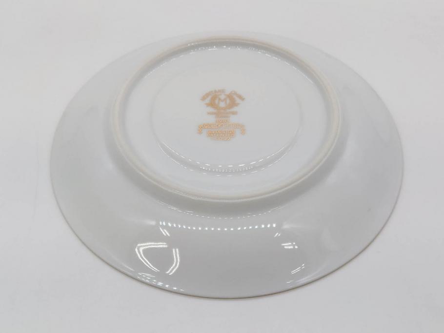 オールドノリタケ　NORITAKE　金彩　ティータイムが華やかになるティーカップ&ソーサー3客セット(花、フラワー、C&S、洋食器)(R-074119)