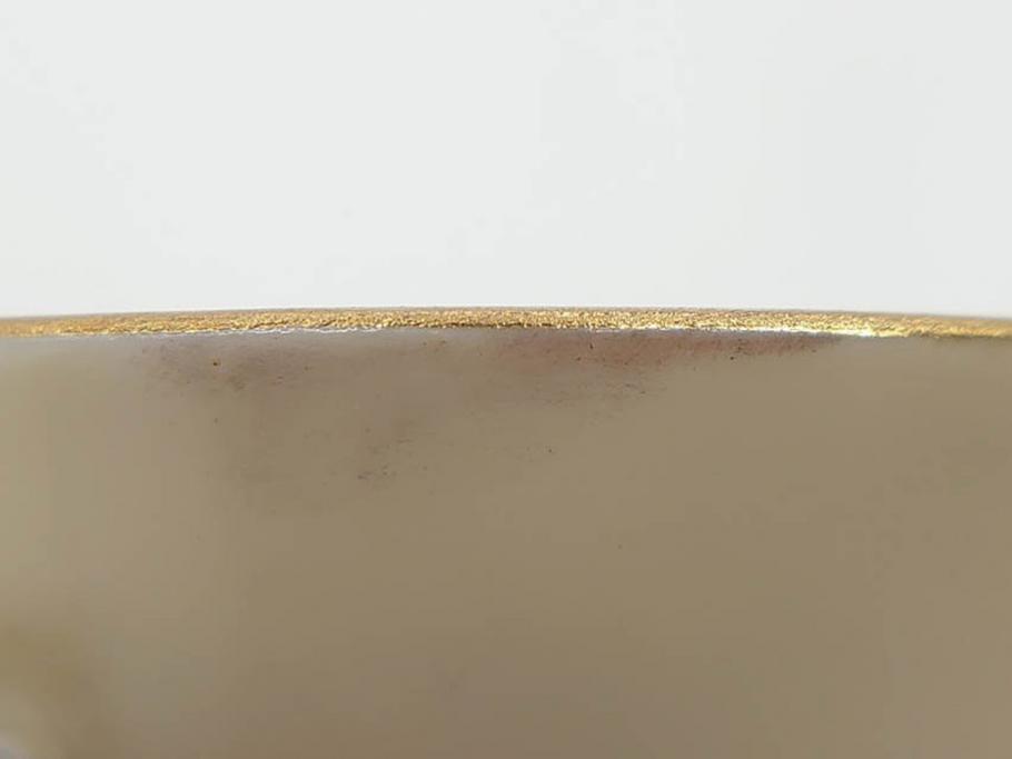 オールドノリタケ　NORITAKE　金彩　ティータイムが華やかになるティーカップ&ソーサー4客セット(花、フラワー、C&S、洋食器)(R-074120)