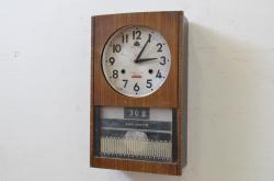 和製アンティーク　ペイント仕上げ限定　SEIKO(セイコー)　30DAY　昔懐かしい雰囲気を醸し出す掛け時計(柱時計、古時計、振り子時計)(R-072438)