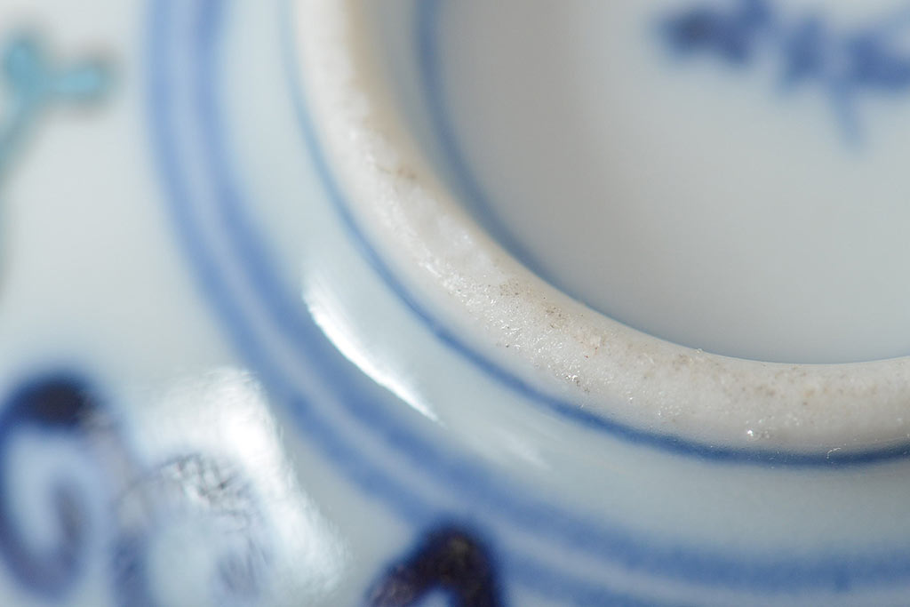 明治〜大正　九谷焼　色絵　茶器セット(急須、湯冷まし、茶碗、湯呑み、和食器)(R-045265)