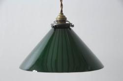 イギリスアンティーク　希少デザイン　真鍮製　マーブル模様ガラスのウォールランプ(壁掛け照明、壁付け照明、英国)(R-072665)