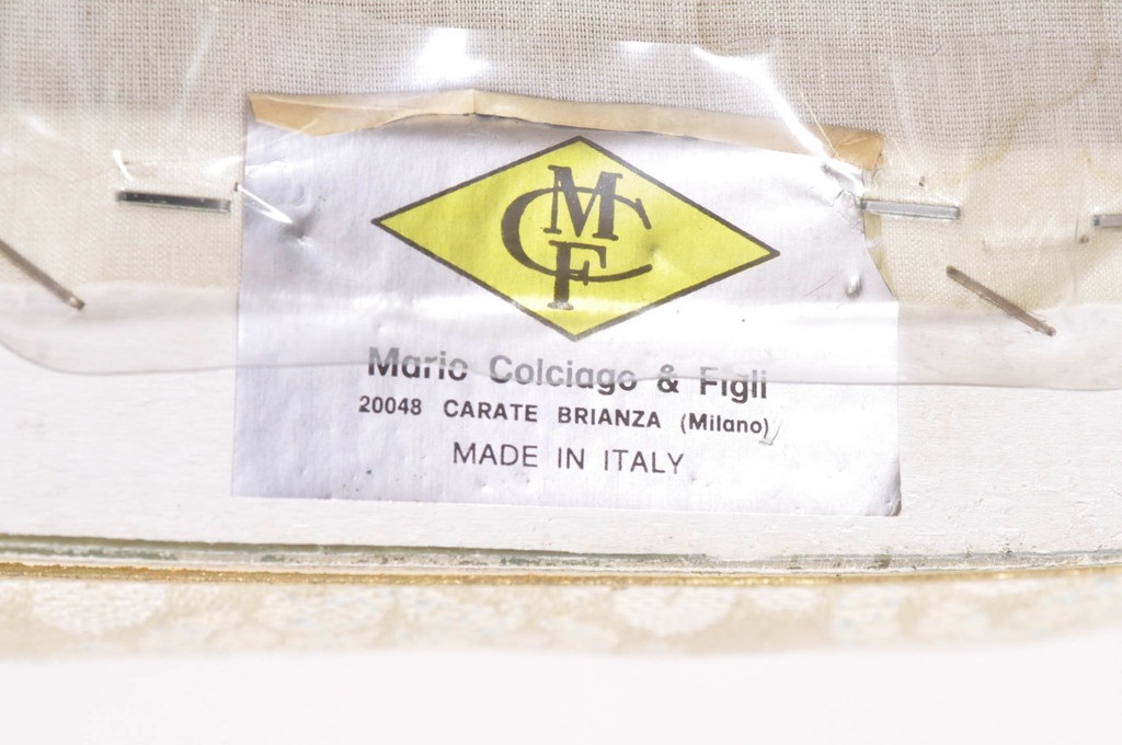 中古　イタリア高級家具　Mario Colciago&Figli(マリオ・コルチャゴ)　ロココ調　華やかな白が眩しいエレガントな雰囲気漂うチェア4脚セット(ダイニングチェア、サロンチェア、椅子、イス)(定価4脚で約95万円)(R-071412)