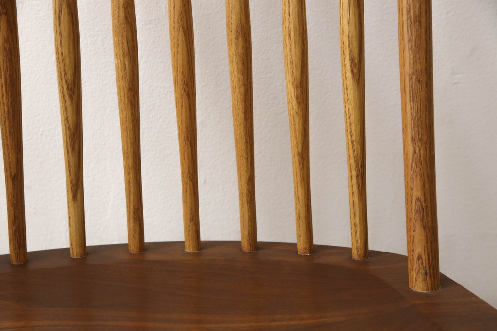 ヴィンテージ　ジョージナカシマ　ウォールナット　モダンに洗練された佇まいのラウンジチェア(イス、椅子、ビンテージ)(R-056538)