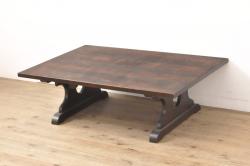 【買取】北海道民芸家具の折り畳み式テーブルを買取ました。