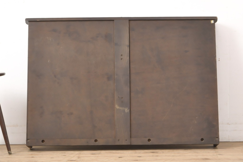 中古　美品　ERCOL(アーコール)　おしゃれなディスプレイが楽しめる壁掛け収納棚(飾り棚、ウォールラック、ウォールシェルフ)(R-056550)