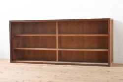 和製アンティーク　レトロな雰囲気が魅力の本棚(ブックシェルフ、オープンシェルフ、飾り棚)(R-068609)