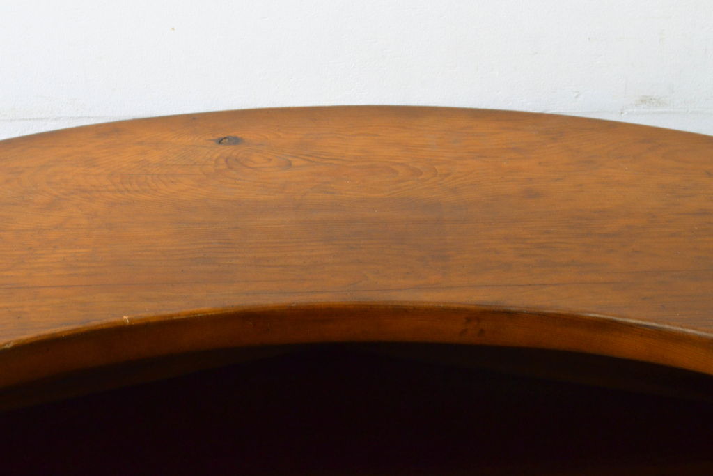 中古　スペイン　バロッサバレンティ(VARO,S.A. VALENTI)　脚部の挽き物加工がエレガントなカウンターテーブル(サイドテーブル、コンソールテーブル)(R-060869)