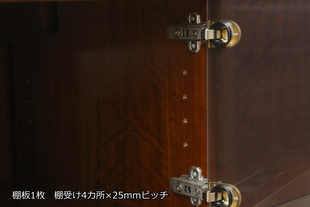 中古　カリモク家具(karimoku)　domani(ドマーニ)　Forza(フォルザ)シリーズ　堂々とした佇まいが魅力的なシアターボード(テレビ台、テレビボード、リビングボード、ローボード、収納棚、戸棚)(定価約73万円)(R-074937)