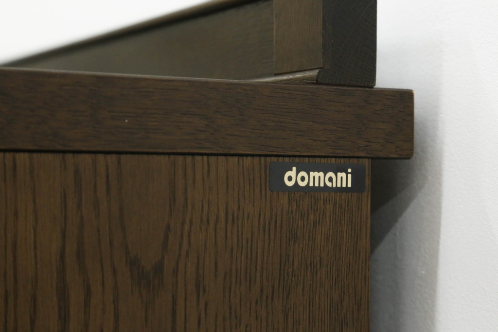 中古　美品　カリモク家具(karimoku)　domani(ドマーニ)　Morganton(モーガントン)　上品な佇まいのテレビ台(テレビボード、リビングボード、ローボード、収納棚、戸棚)(R-074960)