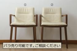 イギリスビンテージ　G-PLAN(ジープラン)　チーク材　木の温もり溢れるダイニングチェア2脚セット(椅子、イス、北欧、ヴィンテージ)(R-063510)