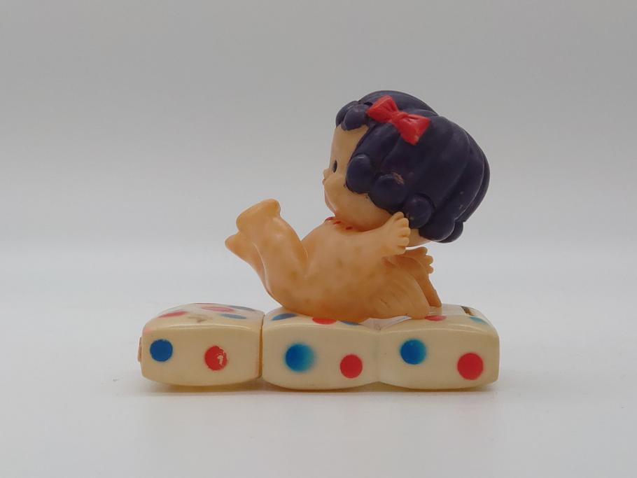  昭和レトロ　ハマフォーム 天使の女の子 ソフビ人形　レトロで可愛らしい貯金箱(教育設備助成運動、ベルマーク運動、コレクター、ディスプレイ)(R-061077)