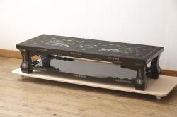 中古　展示品　超美品　arflex(アルフレックス)　ELIPS(エリプス)　シンプルモダンな空間づくりに活躍するコーヒーテーブル(リビングテーブル、ローテーブル、サイドテーブル、センターテーブル)(定価約22万円)(R-061229)