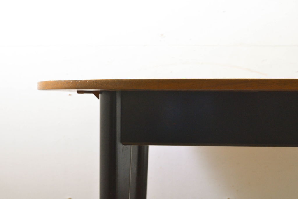 イギリスビンテージ　G-PLAN(ジープラン)　BBシリーズ　シンプルで使いやすいデザインのエクステンションテーブル(ダイニングテーブル、ヴィンテージ)(R-060962)