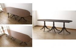 中古　美品　品のある佇まいのラウンドバーテーブル(サイドテーブル、コーヒーテーブル)(R-072970)