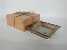 和製アンティーク　漆器　迫力ある図柄の描かれた木製椀5客セット(和食器)