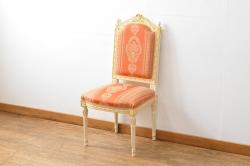 【買取】イタリア高級家具　Mario Colciago&Figli(マリオ・コルチャゴ)　ロココ調　椅子(イス)を買取りました。(定価約24万円)