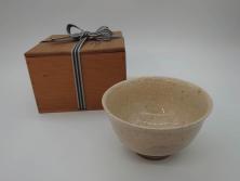 小森忍　北斗窯　蝦夷　熊川　茶碗(共箱付き、和食器、茶道具、茶器)(R-064024)