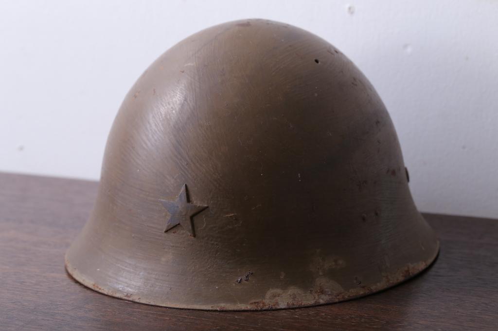 旧日本軍 90式鉄帽(鉄兜・ヘルメット)(R-018801) | ラフジュ工房