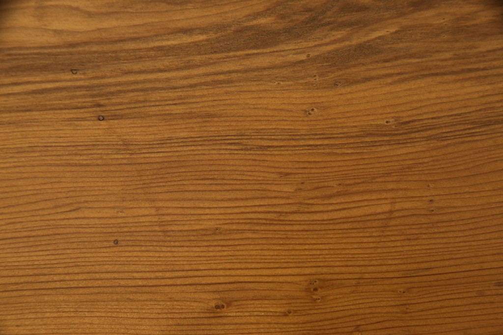 中古　美品　屋久杉　天板一枚板　無垢材　優しい木の温もり溢れるローテーブル(サイドテーブル、文机、座机)(R-066054)