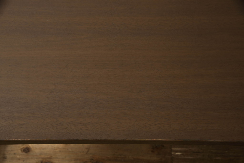 中古　美品　永田良介商店　神戸洋家具　オーク材　和洋どちらの空間にもおすすめのダイニングテーブル(ワークデスク、在宅ワーク、在宅用、作業台、4人掛け、4P)(R-069977)