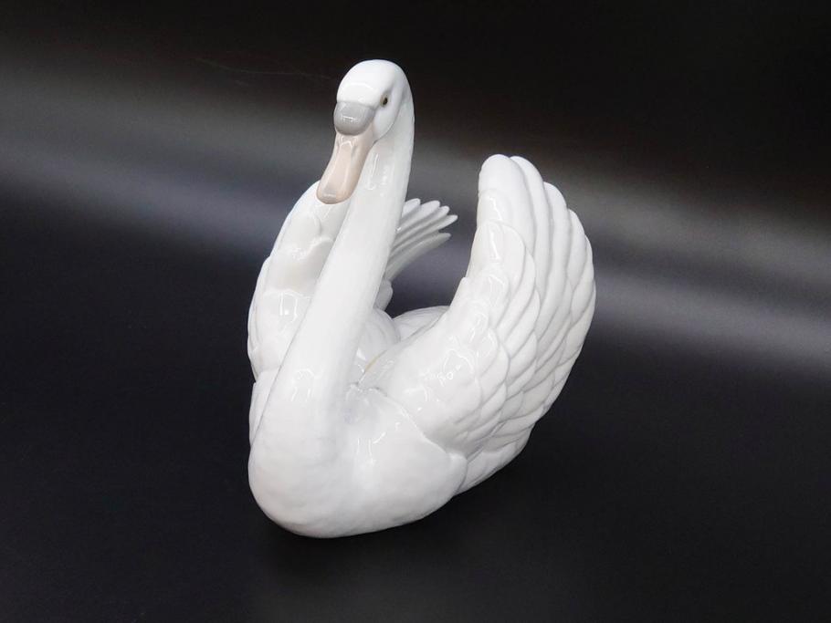 スペイン リヤドロ LLADRO 白鳥 フィギュリン(箱なし、陶器人形、置物、オブジェ、スワン、Swan)(R-076902) | ラフジュ工房