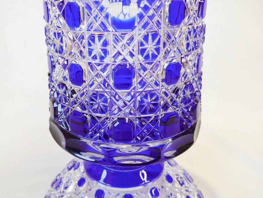 【骨董買取】ドイツ　マイセン　Meissen　マイセンクリスタル　アラビアンナイト　花瓶(MEISSENER BLEIKRISTALL、カットガラス、フラワーベース、花器、花入、箱付き)を買取りました
