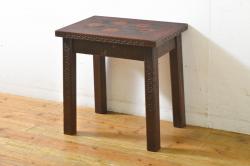 ヴィンテージ家具　北欧家具　北欧ビンテージ　ローズウッド材製のレアなネストテーブル(サイドテーブル、カフェテーブル)(R-049751)