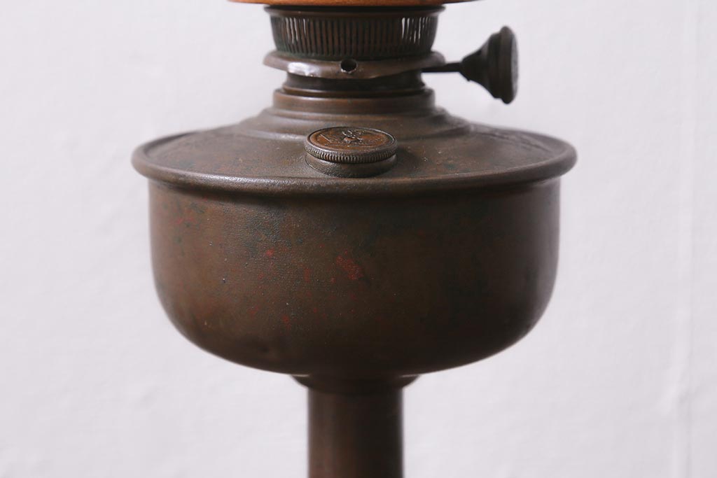 ヴィンテージ雑貨　ドイツ製　巻芯65mm　CAMERCO　PICADOR　ビンテージスタイルを高めるオイルランプ(置き型ランプ、台ランプ)(R-039801)