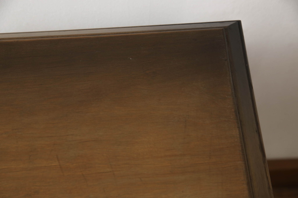 和製アンティーク　大正ロマン　アールデコ　レコードケース　こだわりの空間づくりにおすすめのサイドテーブル(小引き出し、蓄音機テーブル、サイドチェスト)(R-068093)