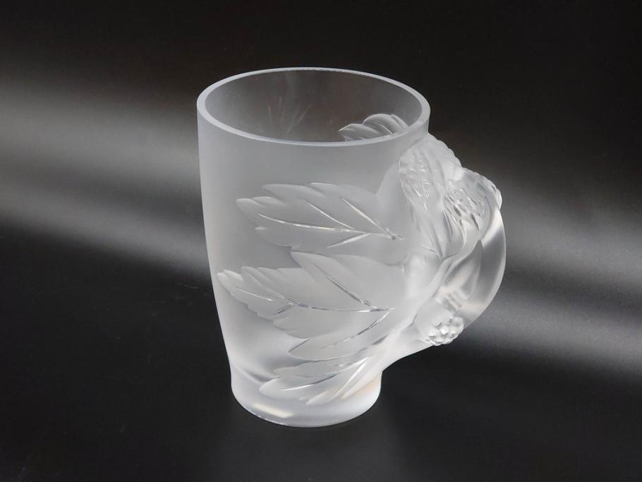 1986年 フランス LALIQUE(ラリック) キリンビアマグコレクション コレクターズグラス 匠の技が光るビアマグ(クリスタルグラス、ジョッキ、 KIRIN COLLECTORS GLASS、グラス)(R-077765) | ラフジュ工房