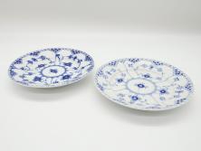 ARABIA　FINLAND　Ruija(ルイージャ)　Ulla Procope(ウラ・プロコッペ)　シンプルで使い勝手のよいスーププレート5枚セット(皿、深皿、ボウル、アラビア、フィンランド、北欧食器)(R-061704)