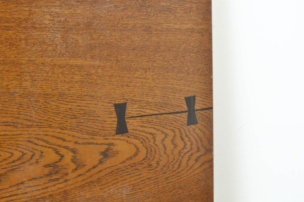 中古　岩手岩泉・純木家具　タモ材　木の温もり溢れる一枚板ローテーブル(食卓、座卓、センターテーブル)(R-062987)