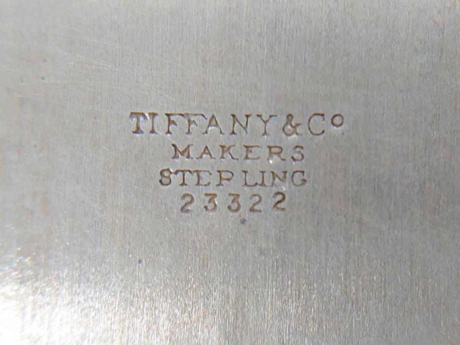 1900年代　TIFFANY&Co. MAKERS　(ティファニー メイカーズ)　総重量約139.95g　STERLING SILVER(スターリングシルバー)　SV925　ミルクポット(シルバーウェア、銀、アンティーク、ビンテージ、ヴィンテージ、クリーマー、ミルクジャー、ピッチャー、洋食器)(R-070972)