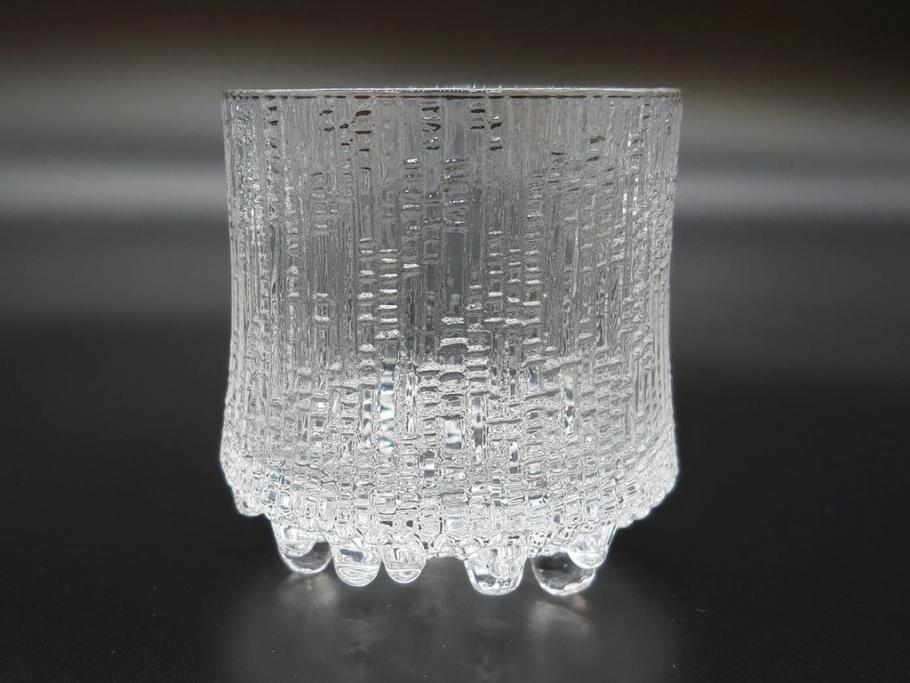 iittala(イッタラ)　Ultima Thule(ウルティマツーレ)シリーズ　職人による繊細な技法が美しいロックグラス2客セット(ガラス、オールドファッショングラス、ペア、北欧食器)(R-071568)