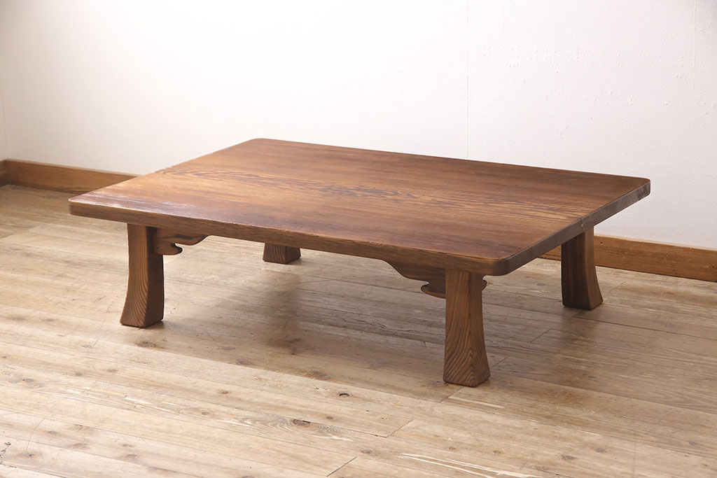 座卓 一枚板 テーブル - 座卓/ちゃぶ台