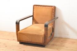 【セミオーダー家具実例】スピンドルバックベンチを、お客様のご要望に合わせて元の木色をベースに仕上げました。(長椅子、木製ベンチ)