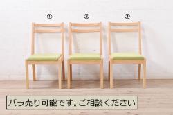 リメイク品　古い臼(うす)のアンティークチェア(椅子)(1)