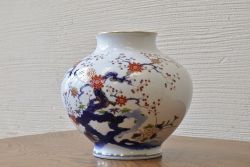 中古美品　定価20000円　深川製花瓶(有田焼)