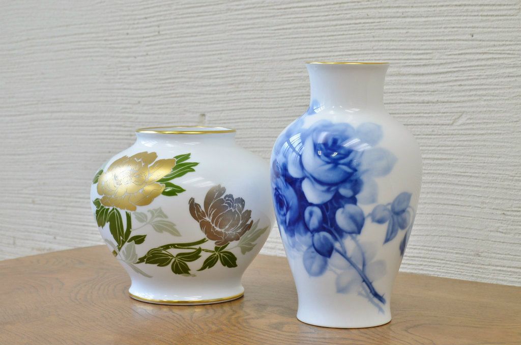 大倉陶園 花瓶 - 花瓶