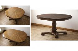 イギリスアンティーク　オーク材　落ち着いた佇まいが魅力的なサイドテーブル(コーヒーテーブル、花台、飾り台、英国)(R-072768)