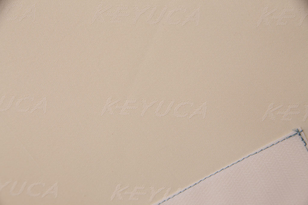 中古　美品　KEYUCA(ケユカ)　タモ材　優しい色味が素敵なタビーソファ(三人掛けソファ、3Pソファ)(R-049987)
