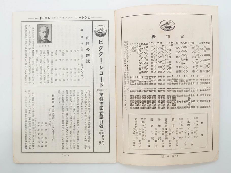 戦前　ビクター　レコード冊子18冊セット　目録　カタログなど(日本ビクター蓄音器、レトロ、新譜、総目録)(R-073355)