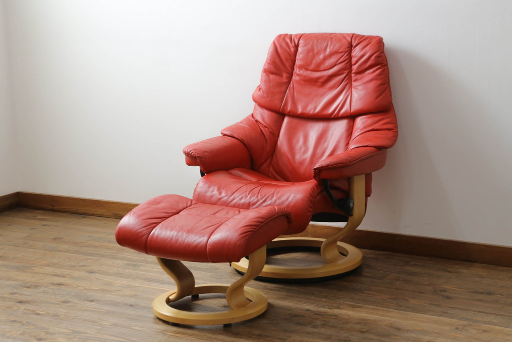 エコーネス ストレスレスチェア（レノ）Mサイズ - 椅子/チェア