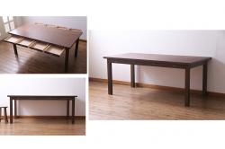 和製アンティーク　大正ロマン　オーク材　使い込まれた風合いが魅力のラウンドテーブル(コーヒーテーブル、カフェテーブル、サイドテーブル)(R-068083)