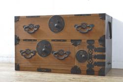 ヴィンテージ家具　イギリスビンテージ　ERCOL(アーコール)　落ち着いた木色のルームディバイダー(飾り棚、ラック)(R-040682)
