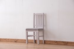 レトロ家具　昭和レトロ　日本製　かわいいペイントチェア1脚(イス・椅子)